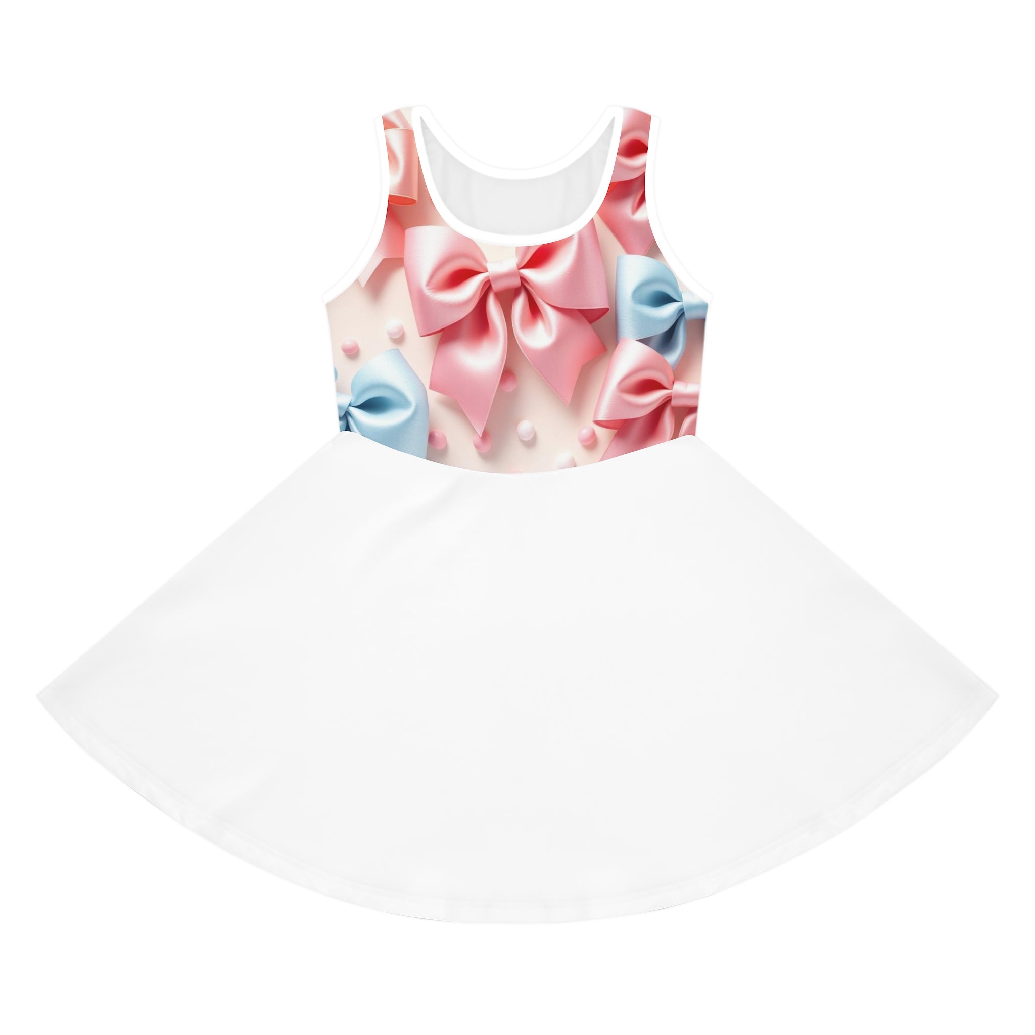 Girls' Sleeveless Sundress (AOP)
