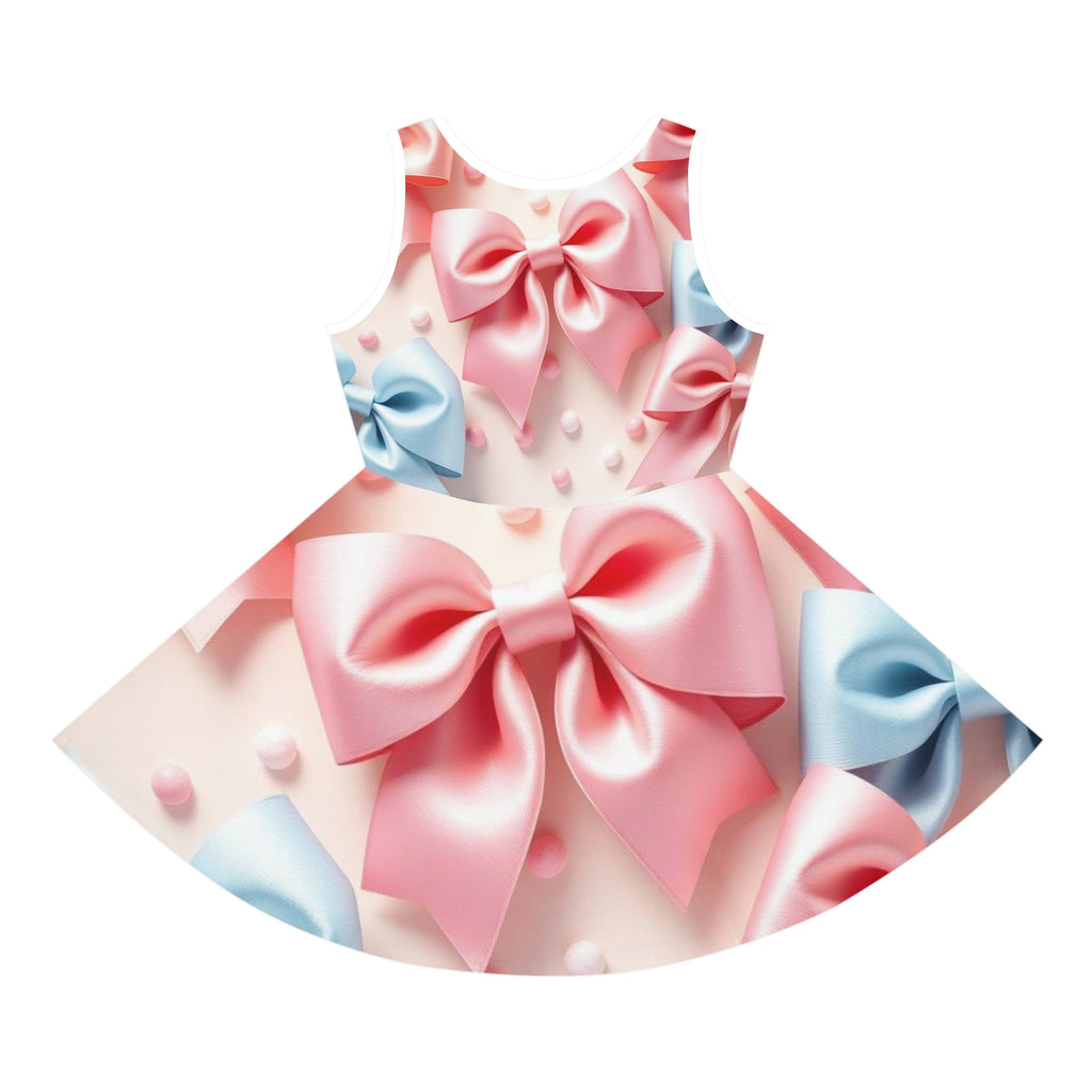 Girls' Sleeveless Sundress (AOP)