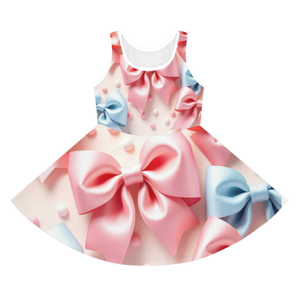 Girls' Sleeveless Sundress (AOP)