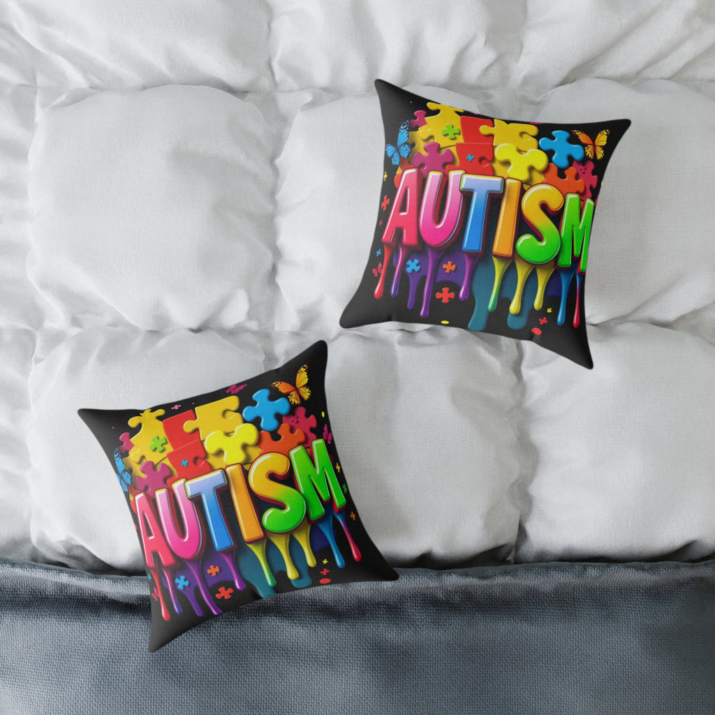 Square Poly Canvas Pillow