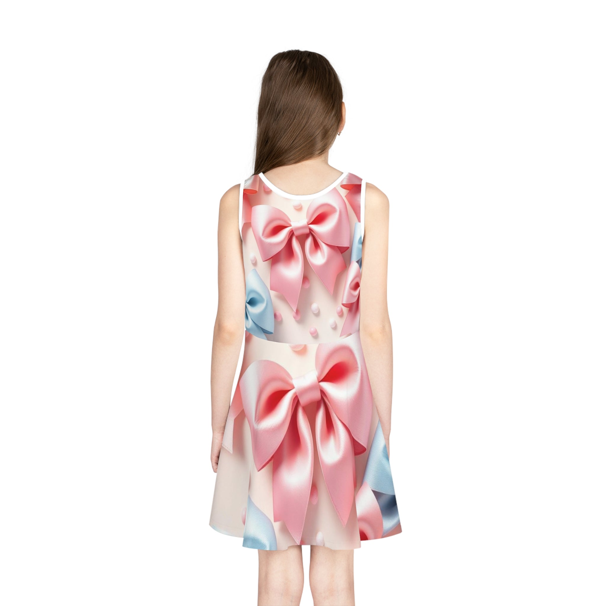 Girls' Sleeveless Sundress (AOP)